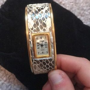 Xanadu snake skin watch